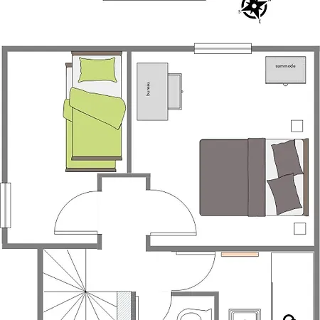Duplex Sur Terrasse - La A Pieds *
