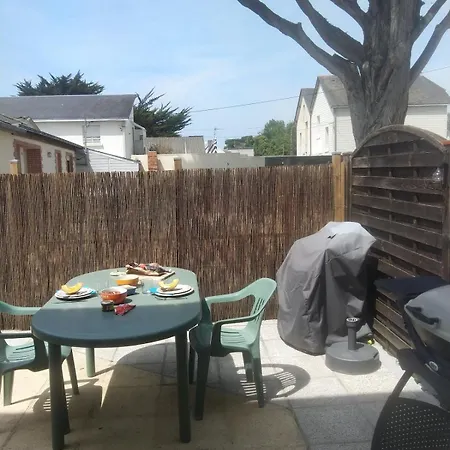 דירה Duplex Sur Terrasse - La A Pieds בטז-סור-מר